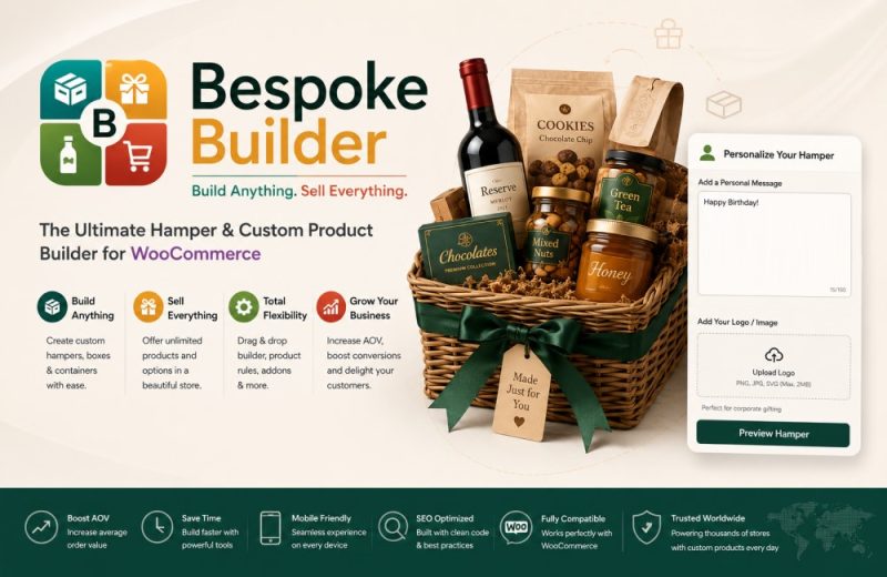 WooCommerce Bespoke Product Builder