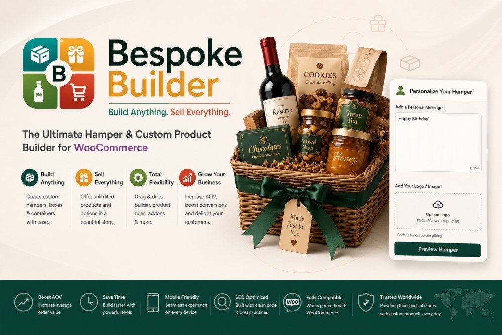 WooCommerce Bespoke Product Builder
